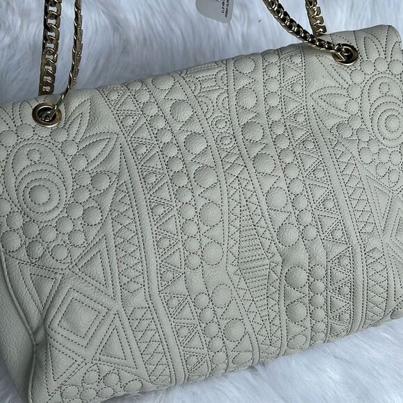 Charming Charlie faux leather flip lock chain shoulder bag NEW - Picture 6 of 8